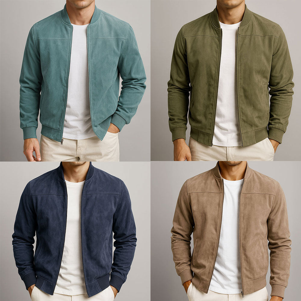 Ethan | Chaqueta minimalista moderna con cremallera