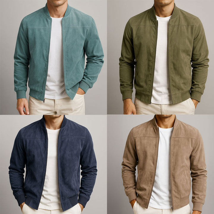 Ethan | Chaqueta minimalista moderna con cremallera