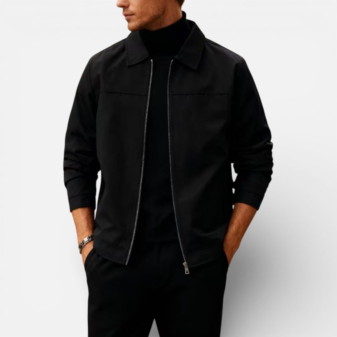 Veste d’été légère pour homme à col à revers, idéale au quotidien