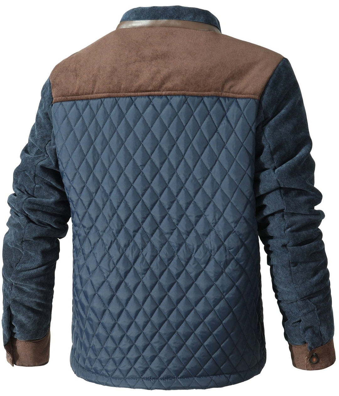 Veste légère matelassée à losanges pour homme