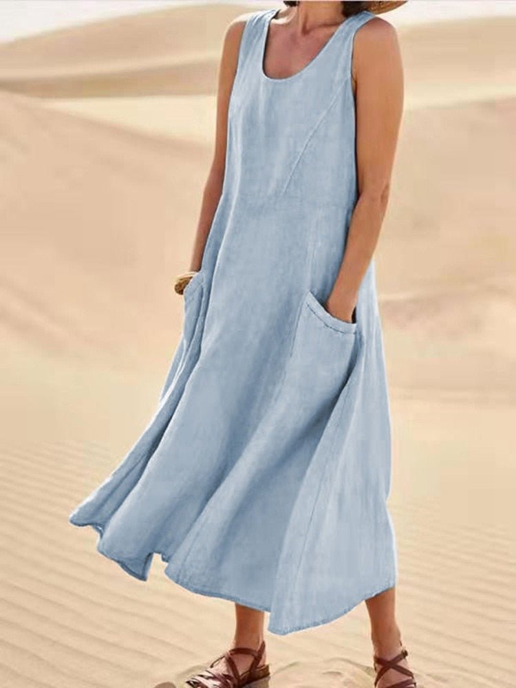 Chic Long Maxi Dress - Stylish & Comfortable