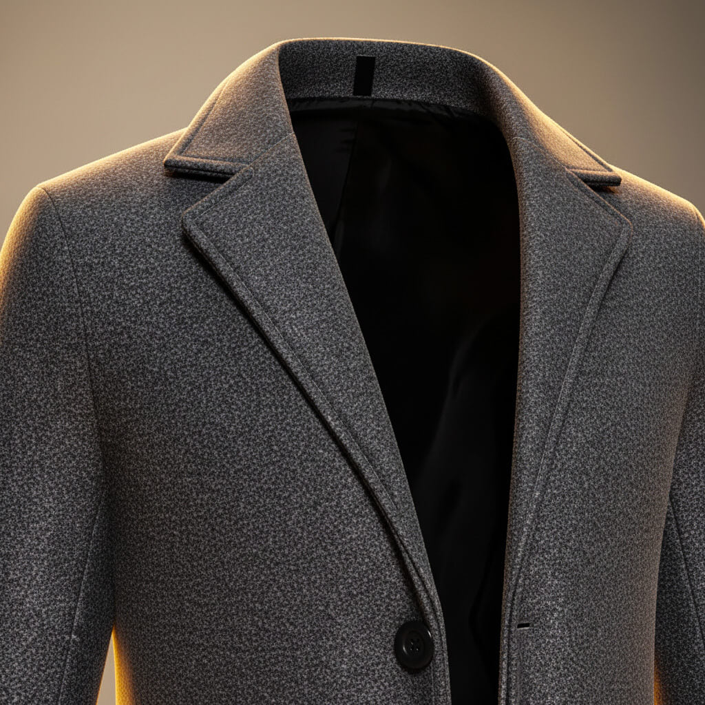 Abrigo de algodón peruano Aston Legacy para hombre