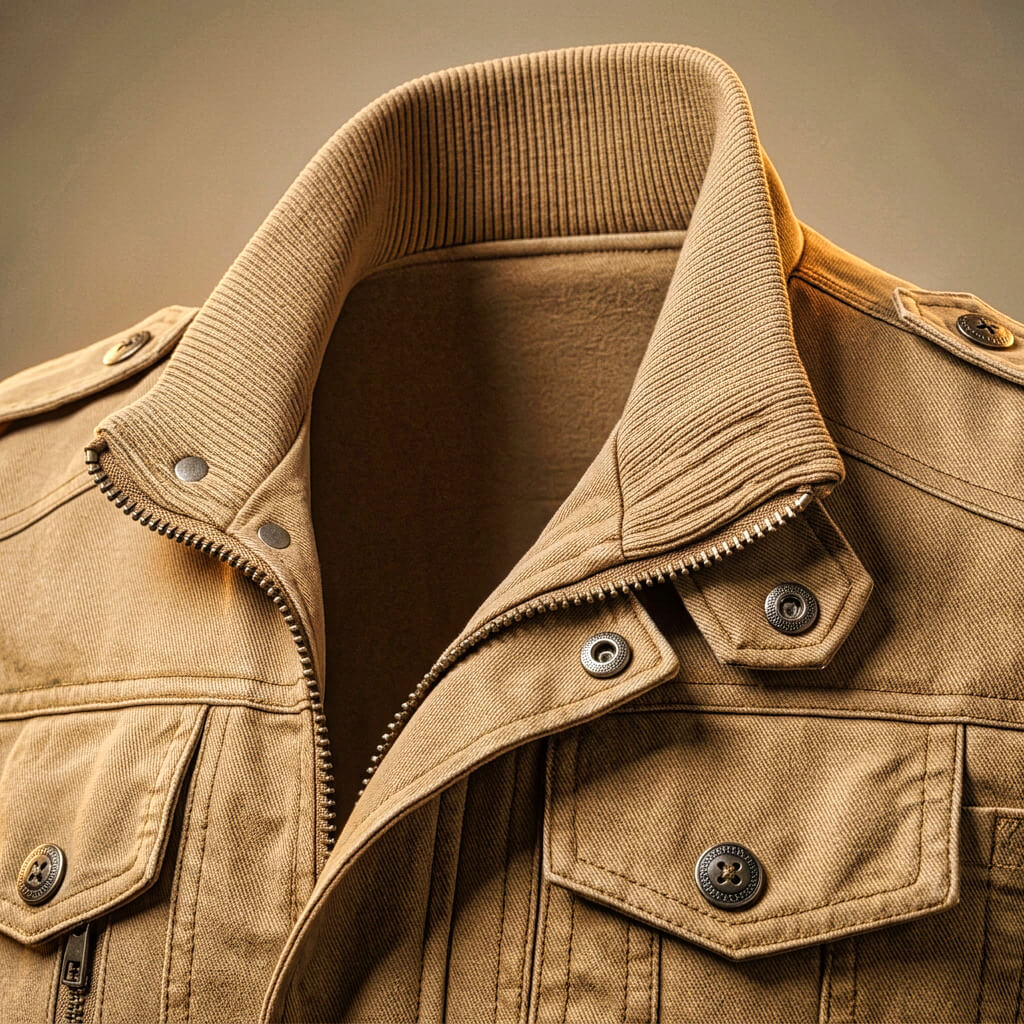 Aaron Organic Denim Jacket with Pockets