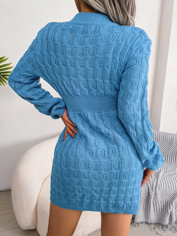 Jade - Miniabito in maglia a coste da donna