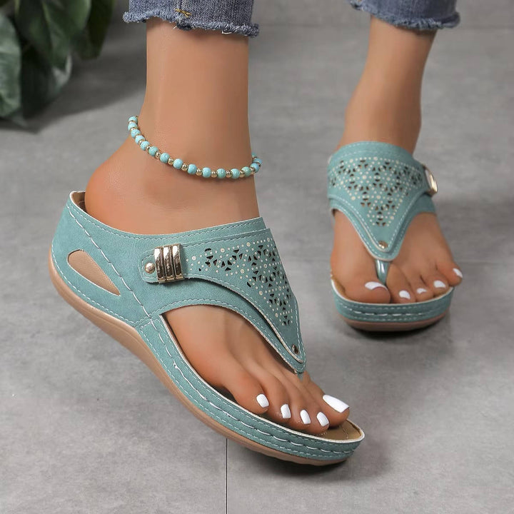 Ava - Women's Cushioned Walking Sandals with Adjustable Straps
