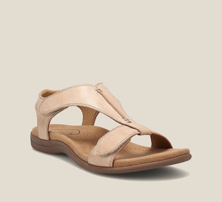 Carolyn™ | Cushioned Vegan Leather Sandals