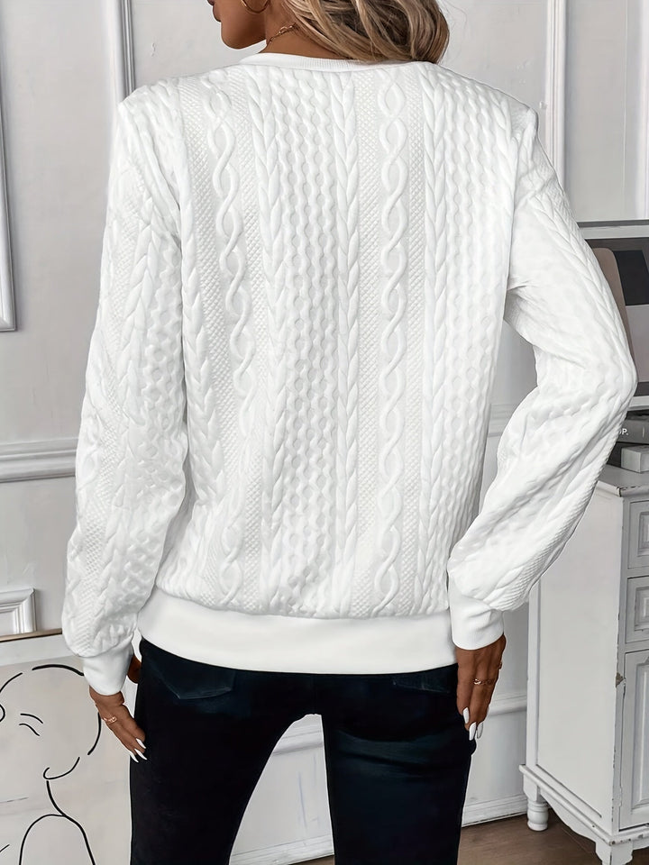 Cozy Zippered Sweater with Stylish Design