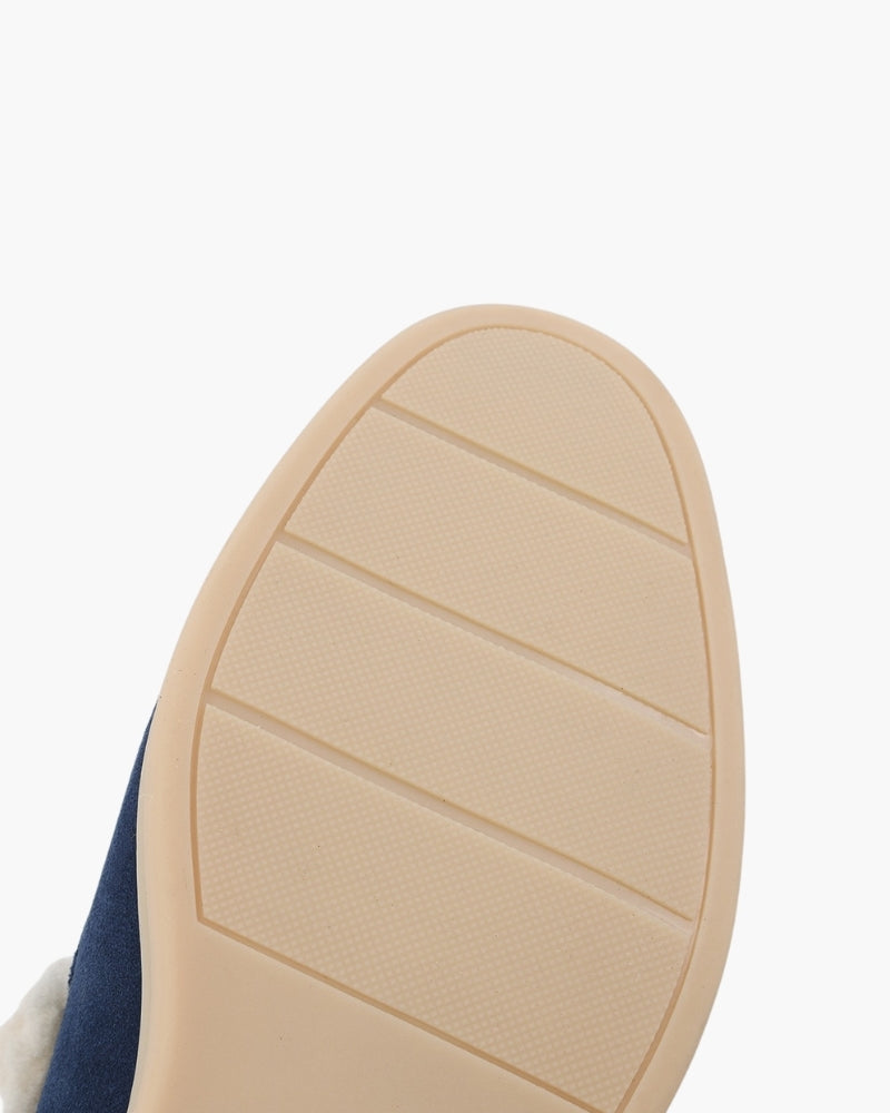 Men's Fur-Lined Suede Loafers with a Full Lining - photo 6