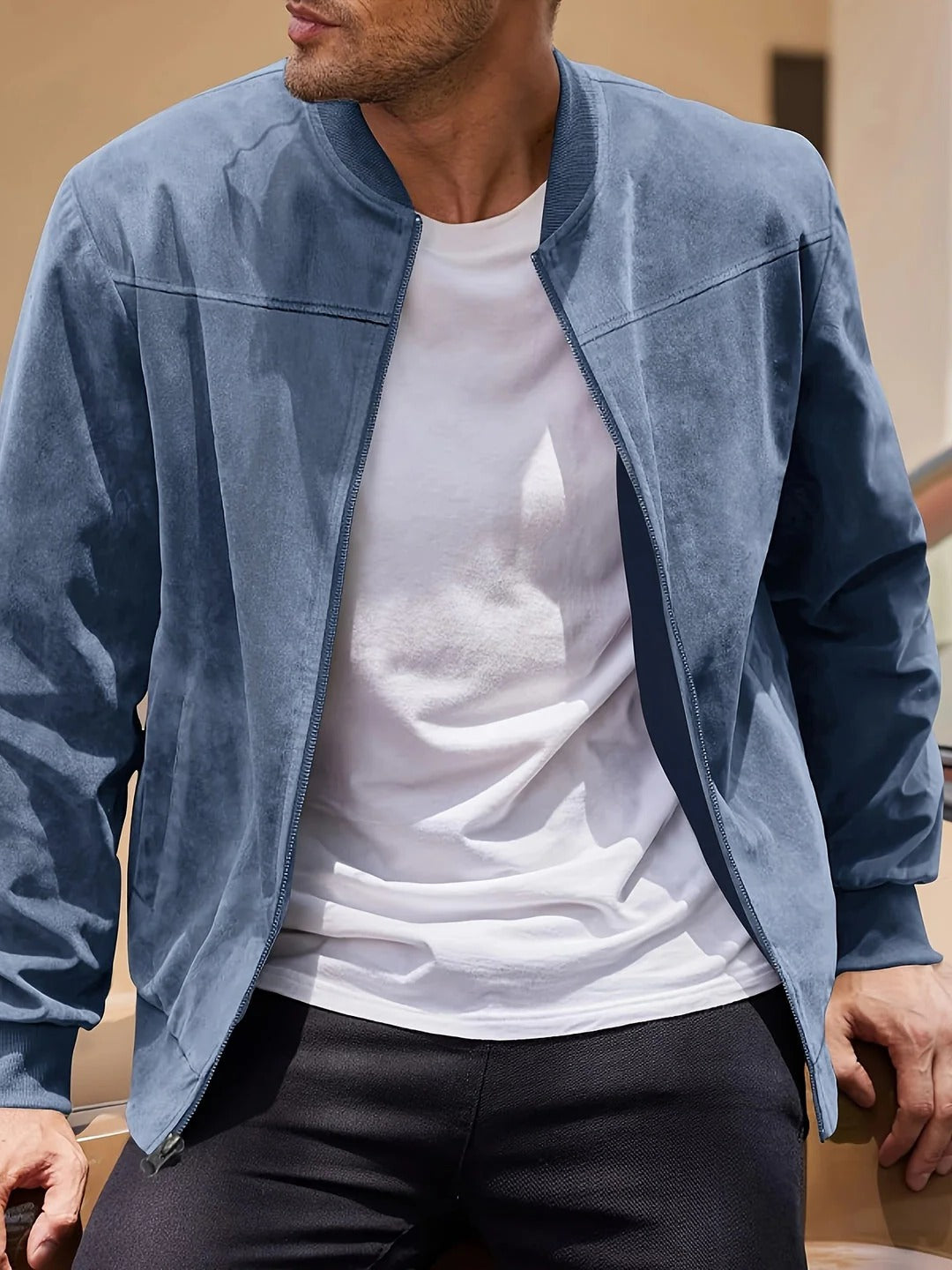 Giacca casual leggera da uomo