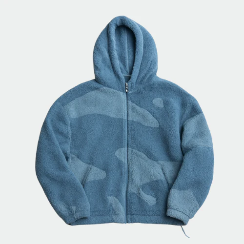 William | Veste décontractée zippée à capuche pour homme