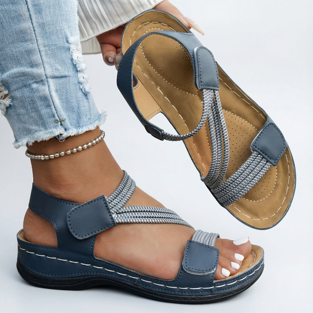 Jasmina - Women's Orthopedic Everyday Sandals with Adjustable Straps - photo 7