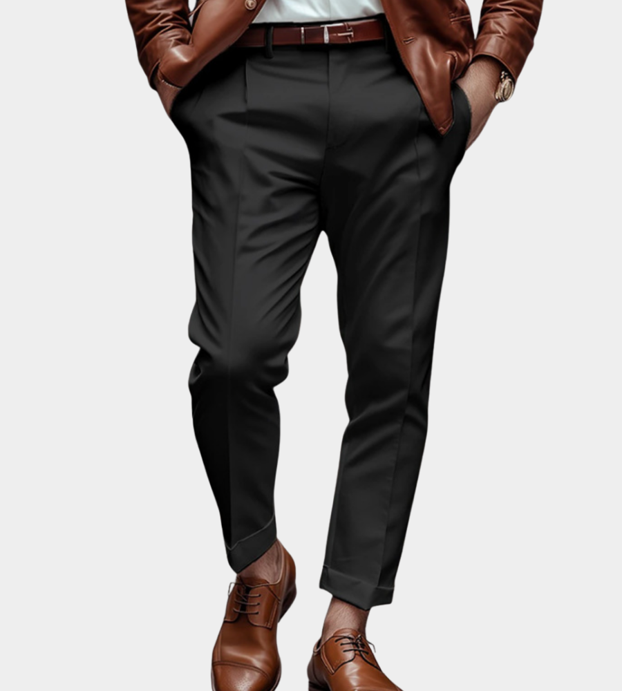 Men's Slim Trousers with Deep Reinforced Pockets - photo 1