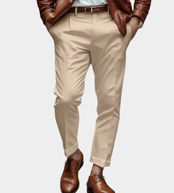 Men's Slim Trousers with Deep Reinforced Pockets - photo 2