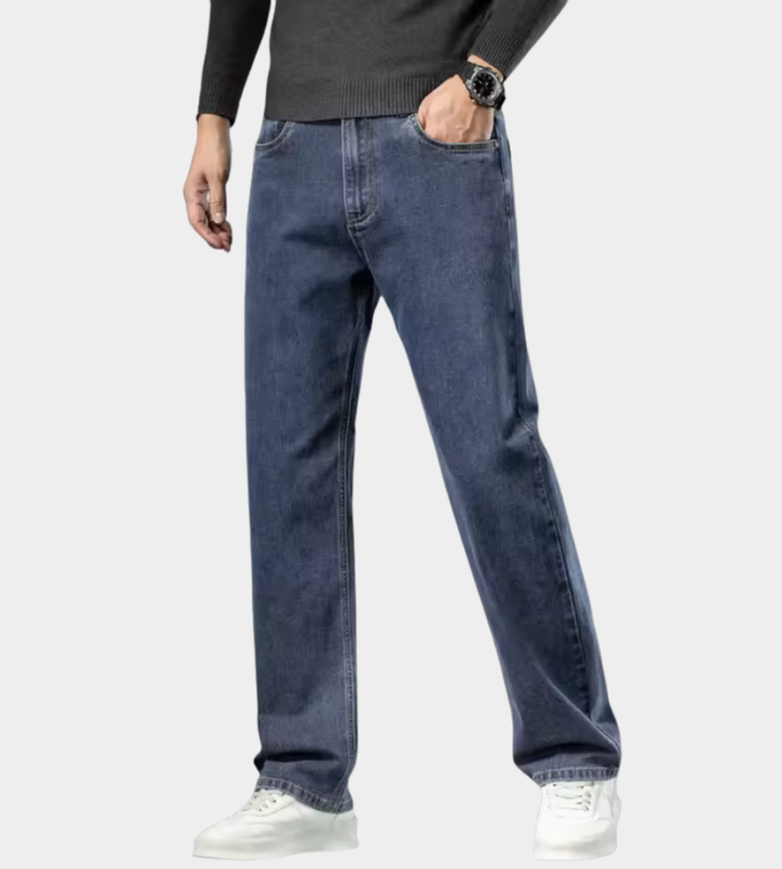 Men's Straight Leg Comfort Stretch Jeans - photo 1