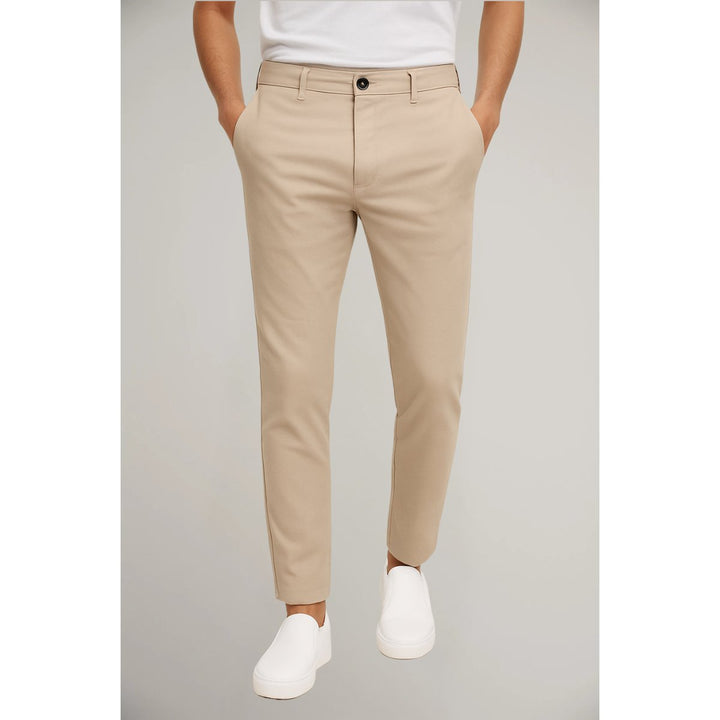 Men's Slim Fit Chino Trousers for Smart Casual Wear