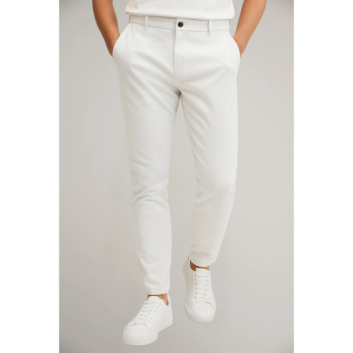 Men's Slim Fit Chino Trousers for Smart Casual Wear