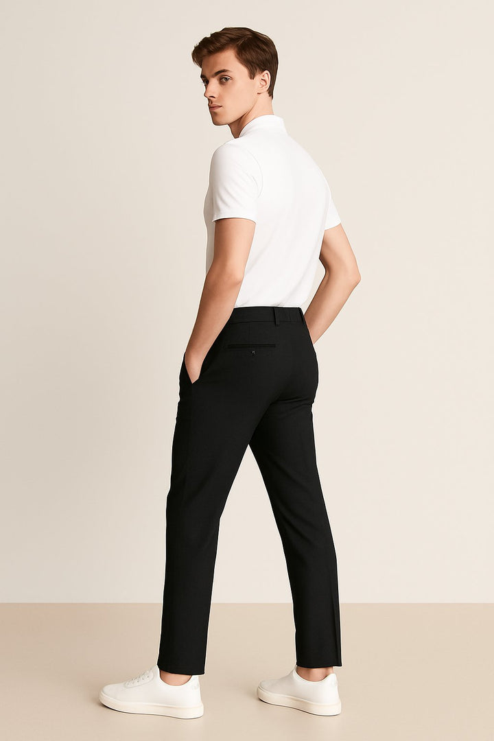 Men's Slim Fit Chino Trousers for Smart Casual Wear
