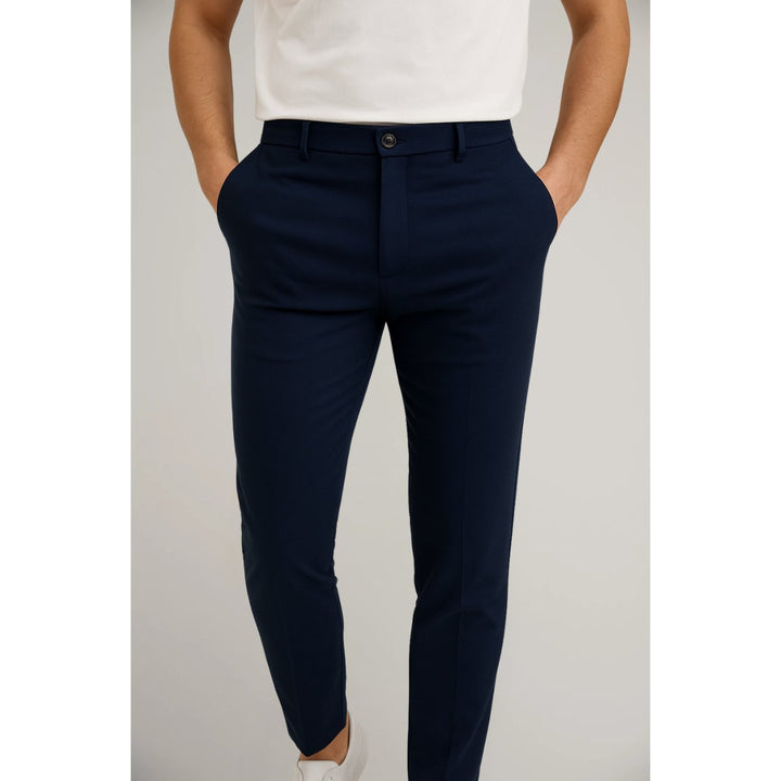 Men's Slim Fit Chino Trousers for Smart Casual Wear