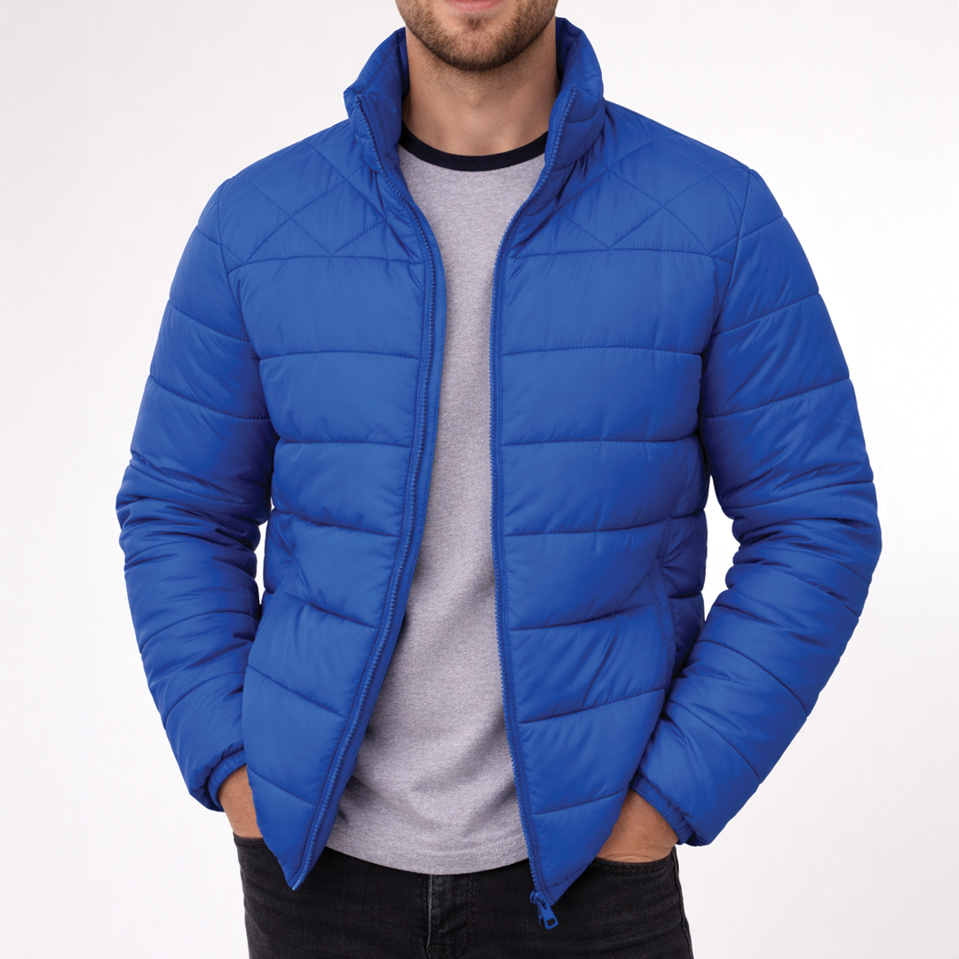 Men's Water-Repellent Quilted Puffer Jacket - photo 4