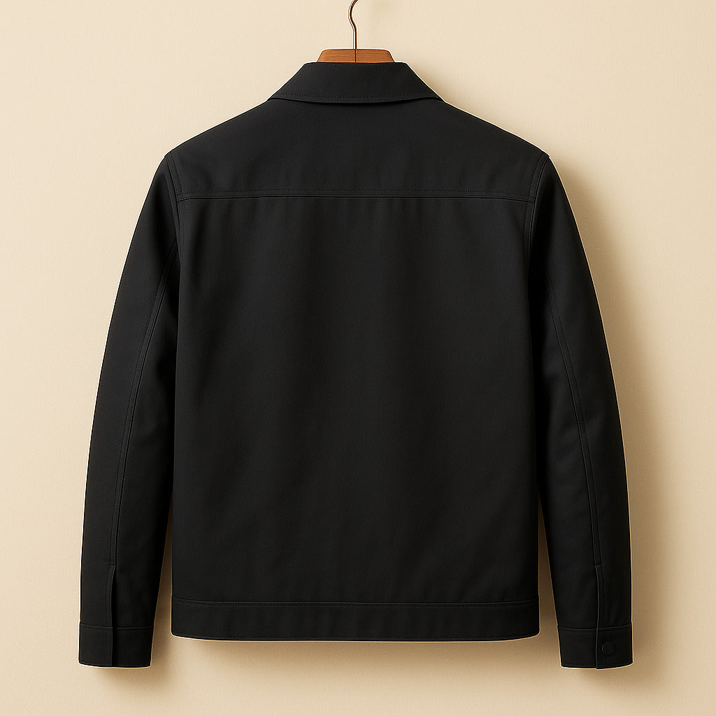 Rory: chaqueta de invierno para hombre con cierre frontal de cremallera estilizado
