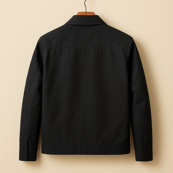 Rory: chaqueta de invierno para hombre con cierre frontal de cremallera estilizado
