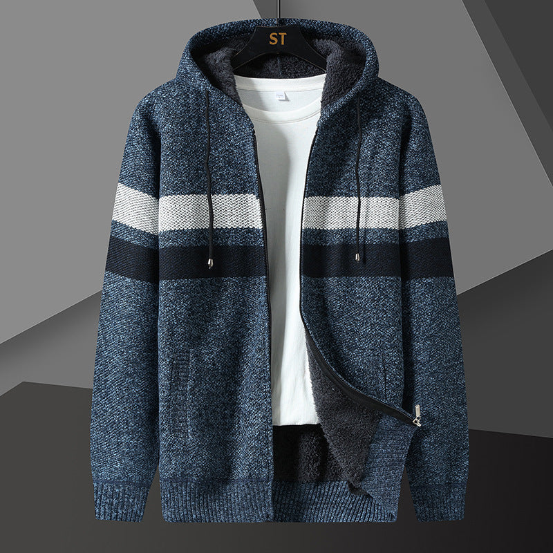 Men's Zip-Through Hoodie with Teddy Lining - photo 3