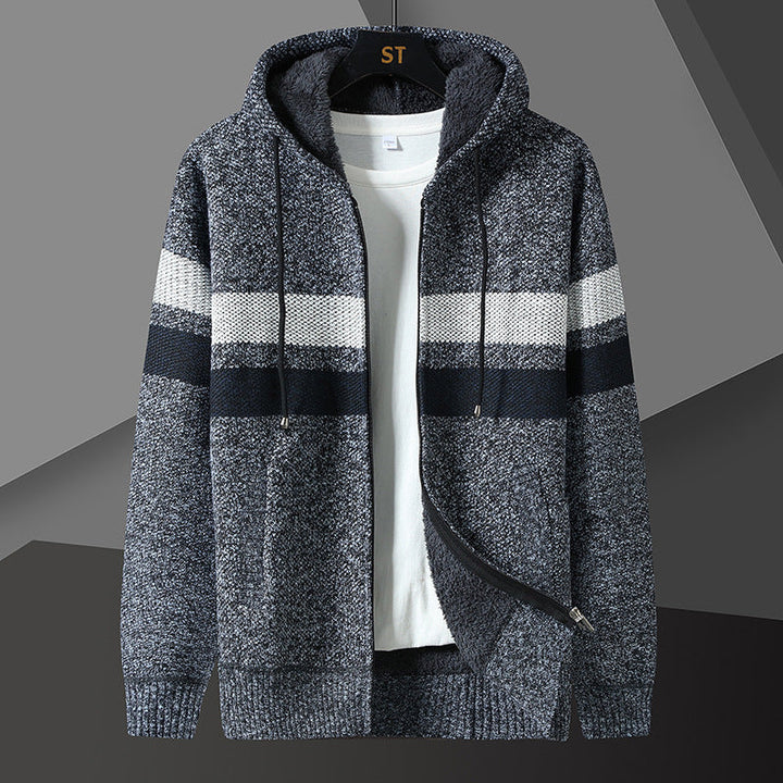 Men's Zip-Through Hoodie with Teddy Lining - photo 8