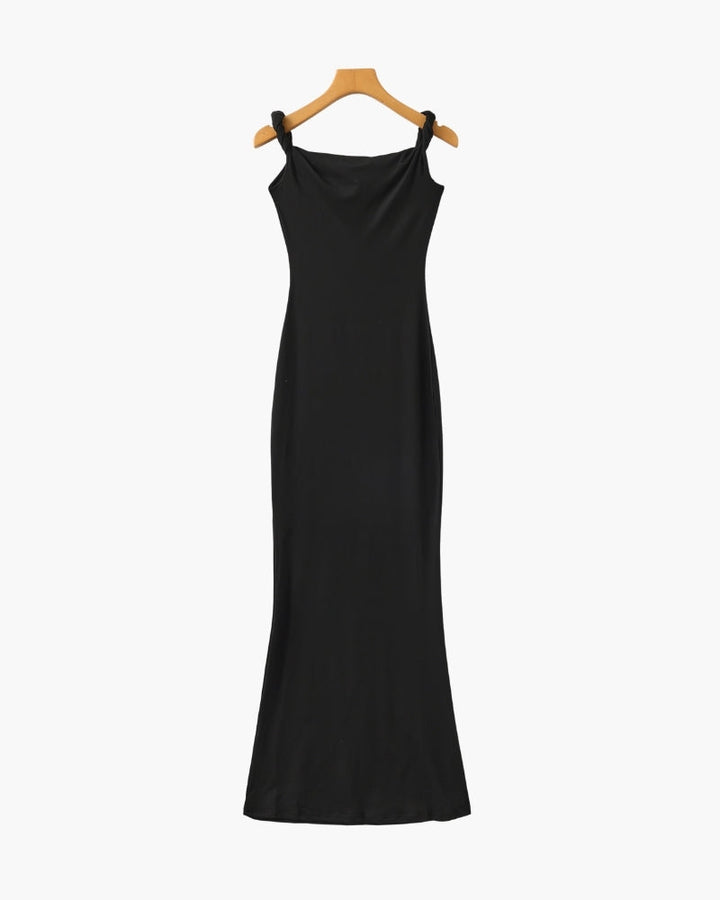 Women's One-Shoulder Bodycon Maxi Dress - photo 3