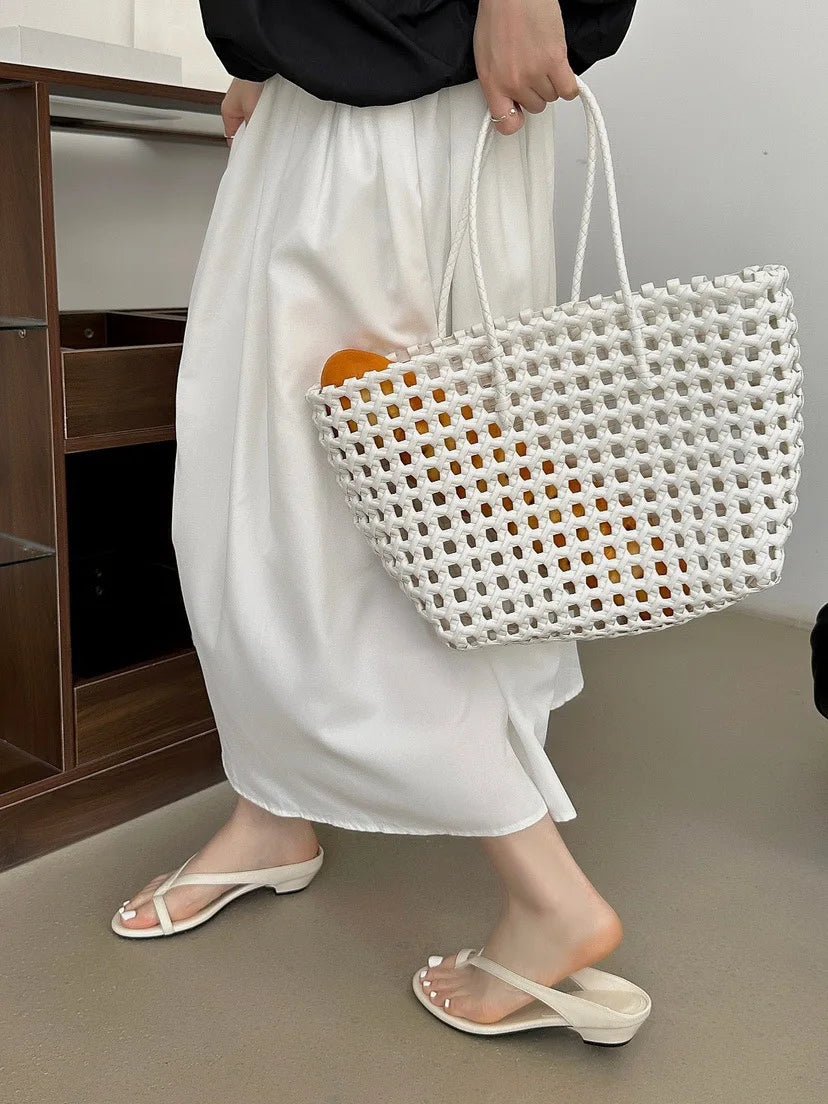 Mules plates à bout ouvert pour femme