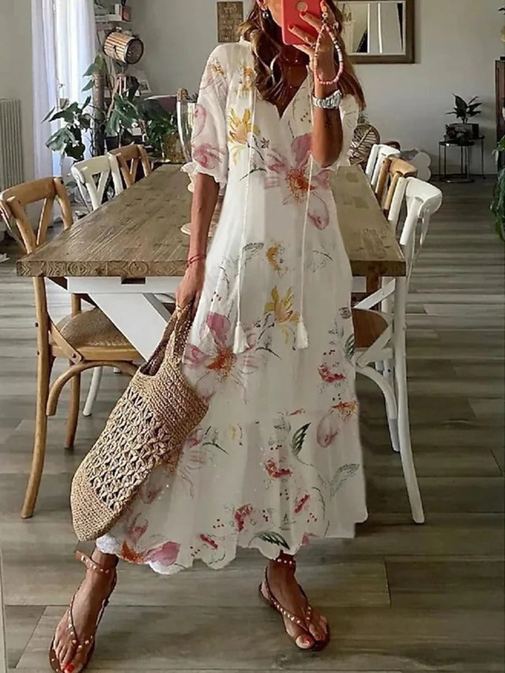 Women’s Short Sleeve Dress | Maxi