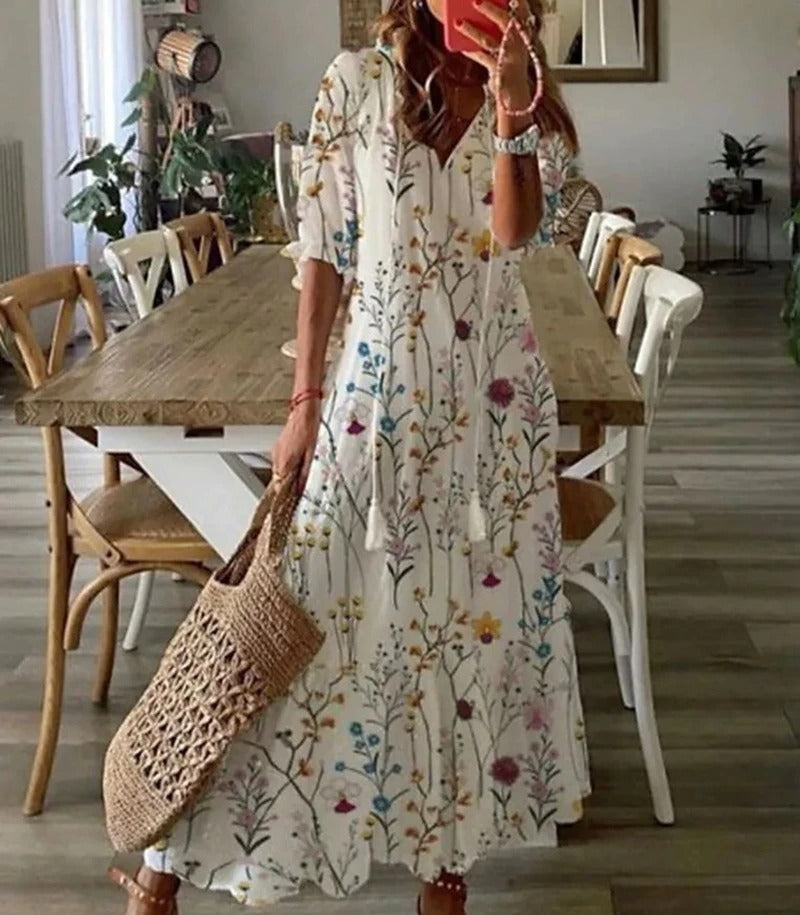 Women’s Short Sleeve Dress | Maxi