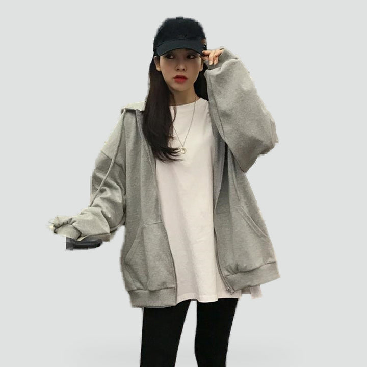 Women's Relaxed Zip-Front Hoodie - photo 12