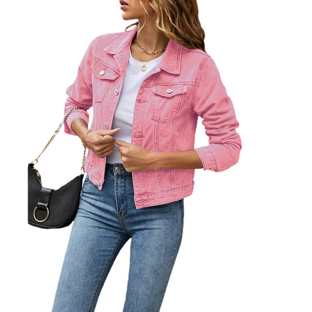 Women's Relaxed Pocket Jacket with Collar - photo 4