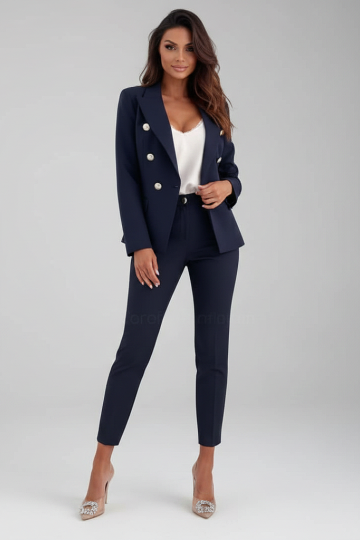 Women's Blazer and Trousers Two-Piece Suit Set - photo 15