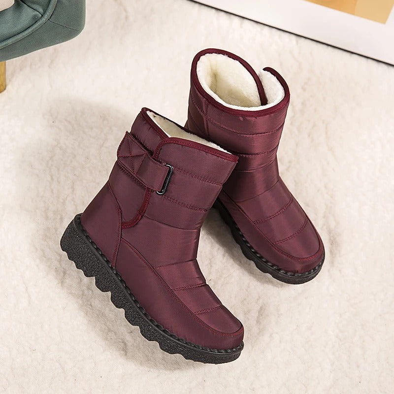 Jodie: botas de nieve para mujer con forro polar