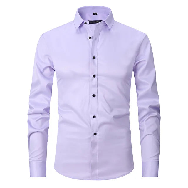 Lucas | Men's Slim-Fit Button-Down Shirt